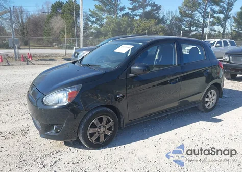 2015 Mitsubishi Mirage Es/Rf z USA, uszkodzony, nr VIN ML32A4HJ1FH031409